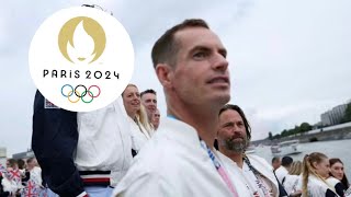 Andy Murray shares brutal dig as Paris Olympics opening ceremony ruined by downpour  Tennis News [upl. by Onaivatco311]