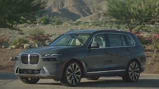 BMW X7 Sparking Copper Grey Metallic 2023 Exterior Interior Driving [upl. by Ahsyla]