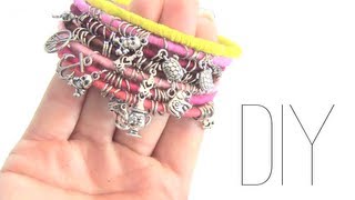 DIY Pulseras de moda decoradas [upl. by Lerraj]