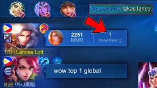 LANCELOT TOP 1 GLOBAL❤️🔥 [upl. by Oisinoid]