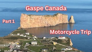 Gaspe Motorcycle Trip Part 1 The south side [upl. by Niraj586]