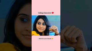 College time love ❤️  Cute love 😘  Love forever  romanticlove [upl. by Ecnarret]