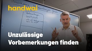 Unwirksame Vorbemerkungen in Ausschreibungen Suchen und Finden mit handwai durch VOBAAnalyse [upl. by Notsrik382]