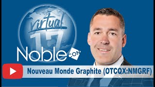 Nouveau Monde Graphite NMGRF CEO Eric Desaulniers – Presentation from NobleCon17 [upl. by Kennet]