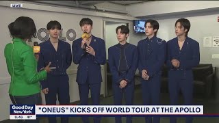 Oneus kicks off world tour at the Apollo [upl. by Atteynot441]