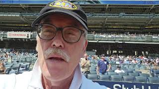 Covering 2024 OldTimers Day at Yankee Stadium [upl. by Ilatfen693]