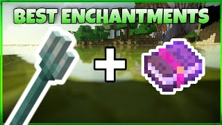 Best Enchantments For Trident in Minecraft [upl. by Ardnal]