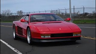 Driving the 1988 Ferrari Testarossa [upl. by Spatola615]