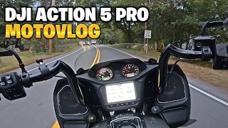 quotPrimeiro Motovlog Brasileiro com a Nova DJI Action 5 Proquot [upl. by Rimhsak21]