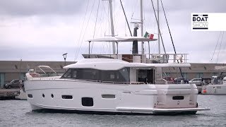 ENG AZIMUT MAGELLANO 66  4K Full Review The Boat Show [upl. by Rubi813]