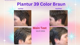 Plantur 39 Color Braun mein Test  Teil 1 [upl. by Theodor]