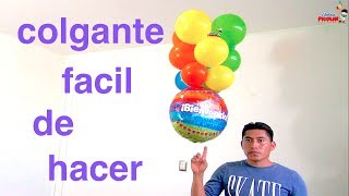 Colgante super facil de hacer 137 [upl. by Orhtej]