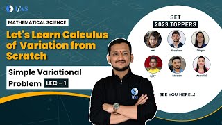 SET 2023 Simple Variation Problem Calculus of Variation [upl. by Dianne]