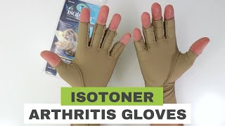 Reduce Joint Pain and Swelling isotoner Arthritis Gloves Demo [upl. by Yeleek]