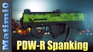 PDWR Duel Spanking Levelcap  Battlefield 4 [upl. by Ailero]