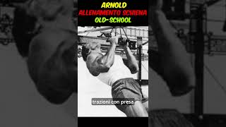 Arnold Schwarzenegger Allenamento Schiena OldSchool olympia bodybuilding oldschool [upl. by Mattheus]