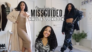 Monochromatic Missguided Haul amp Lookbook Affordable FallWinter Outfit Ideas [upl. by Auohp]