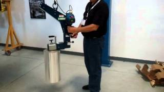 Manual Roll Turner 330lb Capacity [upl. by Clint]