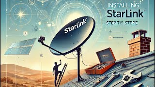 Starlink installation DIY [upl. by Lietman]