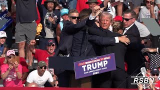 WATCH Full Video of Assassination Attempt on President Trump at Rally in Butler PA  71324 [upl. by Rizzo150]