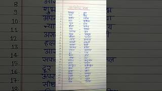 100 Vilom Shabd  Vilom shabd In Hindi  विलोम शब्द  Antonyms words In Hindi shorts [upl. by Netloc]