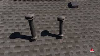 Charcoal Shingle Roof Replacement  GAF Timberline HDZ Home [upl. by Freedman]