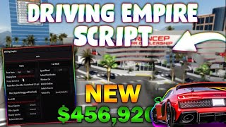 NEW Driving Empire Script PASTEBIN 2024 AUTOFARM 70K IN 5 MINUTES CAR BOOST CLAIM CODES [upl. by Rutherfurd]