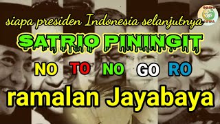 Siapa presiden Indonesia selanjutnya setelah Jokowi di tahun 2024 Ramalan Jayabaya NOTONEGORO [upl. by Ardnaeed755]