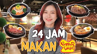 24 JAM MAKAN PEPPER LUNCH [upl. by Pournaras327]