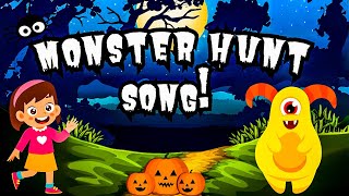 Going On A Monster Hunt  Fun Halloween Song For Kids [upl. by Roderigo336]