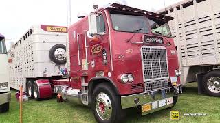 1979 Freightliner Great Cabover Truck  Exterior Tour [upl. by Dewitt19]