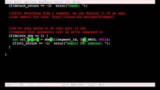 Removing Shared Memory Segments with shmctl [upl. by Styles580]