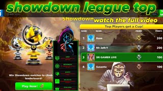 8 ball pool showdown ticket use showdown top tips amp trick [upl. by Heinrich725]