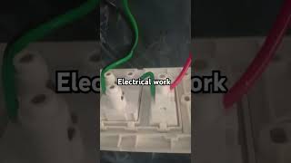 Electrical wiring Electrical work Electrical board wiring Electrical short video video Ko share [upl. by Claiborne]