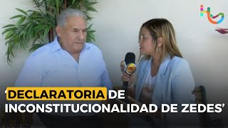 Valladares ‘Tras declaratoria de inconstitucionalidad de zedes debe complementarse con el CN’ [upl. by Nitnert]