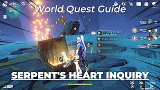 Serpents Heart Inquiry  World Quest Guide  Genshin Impact [upl. by Alarice]