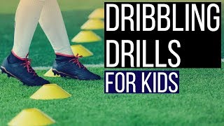 Soccer Dribbling Drills For Kids [upl. by Enrobialc897]