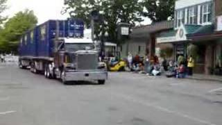 Peterbilt truck in the Lynden farmers day parade 08 [upl. by Ailime]