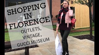 FLORENCE SHOPPING OUTLETS VINTAGE GUCCI GARDEN [upl. by Amehsyt]