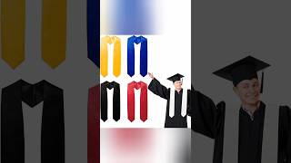 Buy custom blank graduation stole personalised Flag sash [upl. by Rdnaskela644]