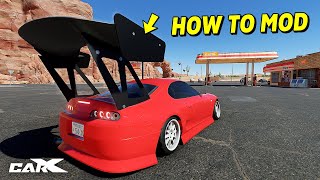 How to use Mods in CarX Drift Racing Online [upl. by Taryn]