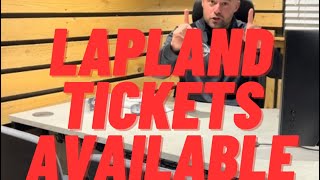 Tickets to go to Lapland available [upl. by Ymot]