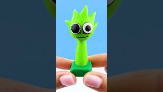 Making Sprunki Lime OWAKCX Incredibox with Clay [upl. by Terchie]