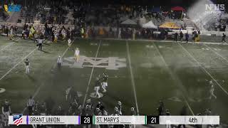 Grant Sacramento Vs St Marys Stockton LIVE l 2024 CIFSJS Div 2 Football Semifinal [upl. by Yonit626]