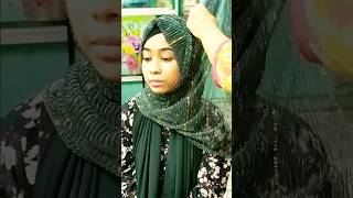 Hijab tutorial with layerss  new hijab style  hijab tutorial for college  hijab style youtube [upl. by Auoh]