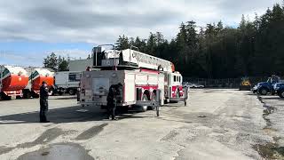 Auction 3608230  American LaFrance 105 Ladder Fire Truck [upl. by Michigan]