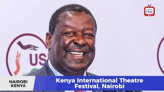 PCS Mudavadi at Kenya International Theatre Festival 2024 [upl. by Olivier865]