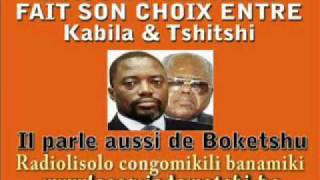 Masumu Debrede fait son choix entre Kabila amp Tshitshi [upl. by Ahselaf]