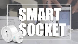 Smart Socket รุ่น BSD01 ปลั๊กไฟอัจฉริยะ เปิดปิด ผ่าน 3G4G WiFi รองรับทั้ง Andoidampios สีขาว [upl. by Nittirb906]