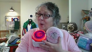 Yummy Yarn Haul premieryarn herrschners [upl. by Ardnekat429]